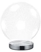Lampy stojące - Trio RL Ball R52471106 lampka stołowa lampa 1x7W LED 3000+4000+6500K chrom / transparentny - miniaturka - grafika 1