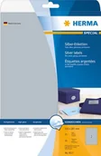 Folie do drukarek - Herma Etiketten A4 silber 210x297 mm Folie glnz. 25 St. - 4117 - miniaturka - grafika 1