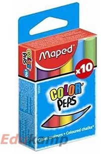 Maped Kreda kolorowa, 100 sztuk pudełko 935021 - Kreda - miniaturka - grafika 2