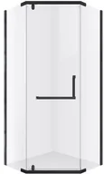 Kabiny prysznicowe - Durasan Diamond 90x90x195 czarna BB DKS-5 BLACK/90 - miniaturka - grafika 1