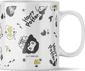Kubki dla dzieci - NoName Kubek Harry Potter 061 Harry Potter Biały WMGHARRY033 - miniaturka - grafika 1