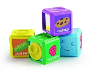 Fisher Price KLOCKI PIERWSZE SŁÓWKA JEDZENIE 2086-uniw - Klocki - miniaturka - grafika 2