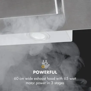 Klarstein Athena 60 Inox (CGCH5-Athena-60) - Okapy kuchenne - miniaturka - grafika 8