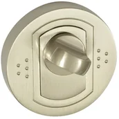 Klamki - Ambition Szyld drzwiowy  Argo WC nikiel szczotkowany - miniaturka - grafika 1