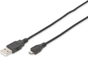 Digitus USB 2.0 przewód przyłączeniowy ST/ST Typ A-mikrob 1,8 m DB-300127-018-S - Kable USB - miniaturka - grafika 2