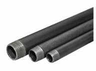 Rury - Rura gwintowana 15 x 350 mm czarna - miniaturka - grafika 1
