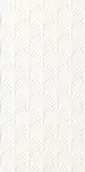 Płytki ceramiczne - Paradyż Glazura Adilio Bianco Struktura Fan rektyfikowana 29,5x59,5 cm - miniaturka - grafika 1