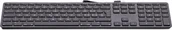 Klawiatury - LMP Klawiatura USB numeric Keyboard KB-1243 110 keys 2x USB aluminum Swedish layout macOS space grey KB-1243-SE-SG - miniaturka - grafika 1