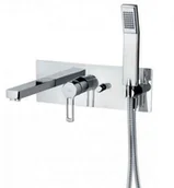 Baterie wannowe i prysznicowe - Paffoni RINGO RIN001NO czarny mat - miniaturka - grafika 1