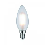 Żarówki LED - Paulmann LED Fil 2szt. Świeca 470lm E14 2700K matt 4W 230V 28637 - miniaturka - grafika 1