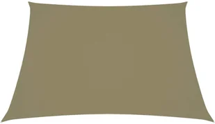 vidaXL Żagiel ogrodowy, tkanina Oxford, kwadrat, 2,5x2,5 m, beżowy vidaXL - Parasole ogrodowe - miniaturka - grafika 4