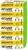 Wełny mineralne - Isover Wełna Aku-Płyta 1200 x 600 x 100 mm 7,2 m2 101220015 - miniaturka - grafika 1