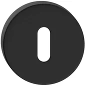 Klamki - Metal-bud Rozeta okrągła R na klucz czarna - miniaturka - grafika 1