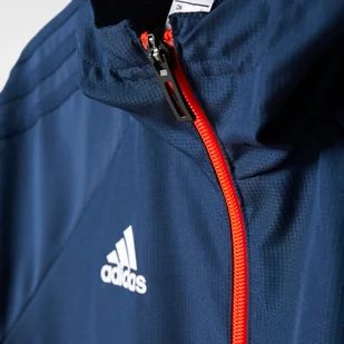 Adidas BLUZA REPREZENTACYJNA TIRO 17 granatowo-pomarańczowa JR - Piłka nożna - miniaturka - grafika 3