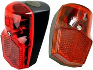 Lampki rowerowe - XC114 Lampka Rowerowa Led Z Odblaskiem Na Błotnik - miniaturka - grafika 1