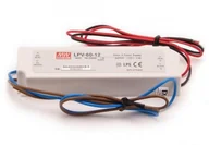 Zasilacze i transformatory - Mean Well Zasilacz LED LPV-60-12, 12V/5A ZA LPV-60-12 - miniaturka - grafika 1