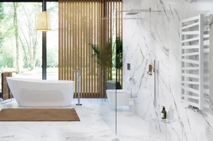 Excellent Grzejnik lazienkowy Italic 113 biały GREX.IT113.WH - Grzejniki łazienkowe - miniaturka - grafika 2