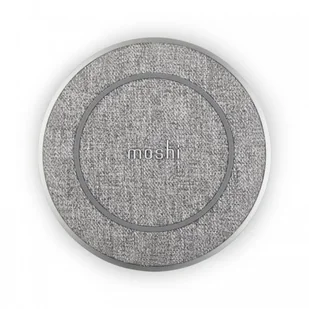 Moshi Otto Q Wireless Charging Pad - Bezprzewodowa ładowarka indukcyjna Qi do iPhone i Android (Nordic Grey) - Ładowarki do telefonów - miniaturka - grafika 2