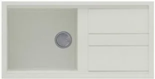 Elleci BEST 480 white K96 KERATEK PLUS (LKB48096) - Zlewozmywaki - miniaturka - grafika 2