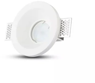 v-tac Oprawa Oczko V-TAC GIPS GU10 Wpuszczana Okrągła Biała fi.103 V-TAC VT-859RD - Oprawy, klosze i abażury - miniaturka - grafika 4