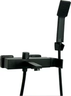 Baterie umywalkowe - STELLMAN Bateria wannowa natryskowa prysznicowa QATRO czarna 1600UB2 - miniaturka - grafika 1