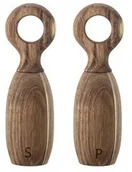 Młynki do soli i pieprzu - Bloomingville Młynek do soli i pieprzu w zestawie 40129675 - miniaturka - grafika 1