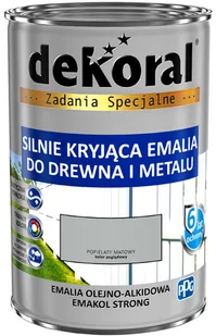 PPG EMAKOL STRONG popielaty matowy 0.9L - Farby zewnętrzne - miniaturka - grafika 3