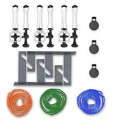 Systemy mocowań studyjnych - Powerlux Łańcuszkowy system zawieszania teł 3 tła) - miniaturka - grafika 1