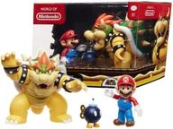 Figurki dla dzieci - Super Mario Super Mario Zestaw Mario vs Bowser Diorama S1 Lava Battle 64512 ** KUP Z DOSTAWĄ TEGO SAMEGO DNIA DO NAJWIĘKSZYCH MIAST ** 0000044973 - miniaturka - grafika 1