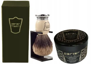 Parker Pędzel do Golenia z Borsuka Best 100% - Pędzle do golenia - miniaturka - grafika 3