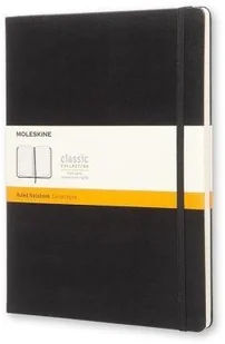 Moleskine Notes w twardej oprawie XL czarny w linie QP090 - Notesy i bloczki - miniaturka - grafika 3