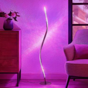 Lindby Lindby Criostal lampa stojąca LED ze zmianą barw - Lampy stojące - miniaturka - grafika 2