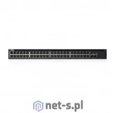 Switche - DELL Networking X1052 48 portów 1GbE i 4 porty SFP+ 10GbE uchwyty to szafy - miniaturka - grafika 1