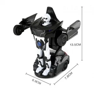 Rastar Mini transformer Die Cast 1:32 RTR (zasilanie na baterie) - biały RAS/61800-WHT - Samochody i pojazdy dla dzieci - miniaturka - grafika 2