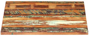 vidaXL Lumarko Kwadratowy blat stołu 60x60 cm, 25-27 mm, lite drewno z odzysku 286052 - Meble modułowe i akcesoria - miniaturka - grafika 3