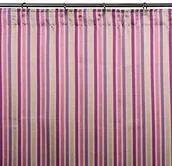 Firany i zasłony dla dzieci - Madura Taśma  417 firanka zasłona na szelkach z berlingot Pink 145 x 300 cm 417 - miniaturka - grafika 1