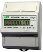 Liczniki energii elektrycznej - F&F Licznik energii elektrycznej 1-fazowy LE-01M MID RS-485 LE-01M - miniaturka - grafika 1