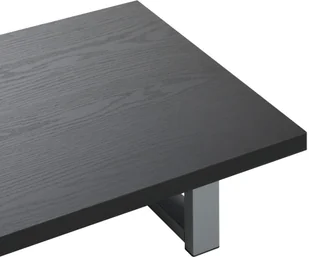 FENIKS vidaXL ścienna pod umywalkę, czarna, 60 x 40 x 16,3 cm vidaXL - Półki łazienkowe - miniaturka - grafika 5