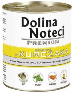 Dolina Noteci PREMIUM bogata w kurczaka 800g - Mokra karma dla psów - miniaturka - grafika 2