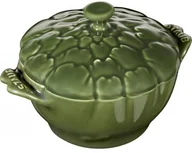 Brytfanny - Staub SPECIAL COCOTTE NACZYNIE ŻAROODPORNE KARCZOCH 450 ML ZIELONY CERAMIKA 40500-326-0 - miniaturka - grafika 1
