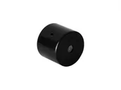 Balustrady i akcesoria - Gierat Mocowanie poręczy fi42,4 do ściany - tuleja czarna - miniaturka - grafika 1