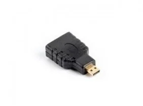 Lanberg Adapter AV Lanberg HDMI-A Female > microHDMI-D Male AD-0015-BK - Akcesoria do tabletów i e-booków - miniaturka - grafika 2