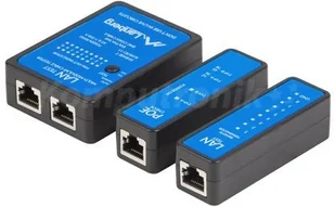 LANBERG Tester kabli LAN POE RJ-45,RJ-11 NT-0404 - Narzędzia sieciowe - miniaturka - grafika 3