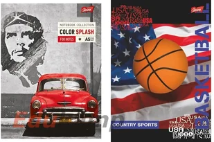 St. Majewski Papier Brulion A5 96k oprawa półtwarda kratka ZE04STR - Szkolne artykuły papiernicze - miniaturka - grafika 2