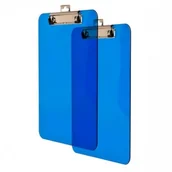 Deski z klipsem - Tetis Deska z klipem A4 pojedyncza niebieska 1szt./BD641-N/ TET070-1 - miniaturka - grafika 1