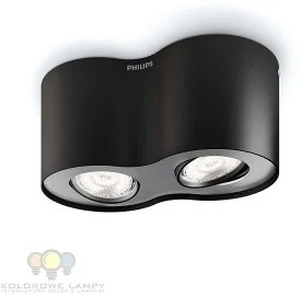 Czarny, dwupunktowy reflektor LED Phase - Lampy pozostałe - miniaturka - grafika 7