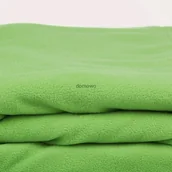 Szlafroki damskie - handlosfera KOCYK- SZLAFROK 2 in 1 super koc z rękawami DUŻY groszek - miniaturka - grafika 1