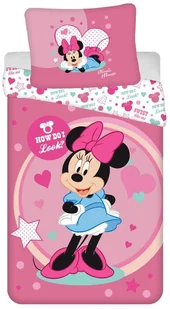 Pościel dziecięca Minnie "Sweet like me" micro, 140 x 200 cm, 70 x 90 cm - Pościel dla dzieci - miniaturka - grafika 2