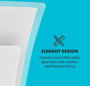 Klarstein Sabia 60 Biały (CGCH2-Sabia-60-WH) - Okapy kuchenne - miniaturka - grafika 10