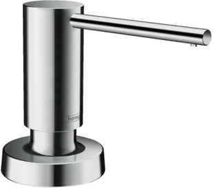 Hansgrohe hansgrohe dozownik płynu do mycia naczyń/balsamu akcesoria kuchenne (akcesoria, okrągłe) chrom - Mydelniczki i dozowniki mydła - miniaturka - grafika 2